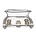 Clear Boxy Shoulder Bag Chain Strap Crossbody Purse, Silver, Size Small