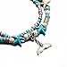 Starfish Turtle Anklets Multiple Layered Boho Gold Chain Anklet Mermaid Tail Heart Beach Rhinestone Turquoise Stone Charm Anklet
