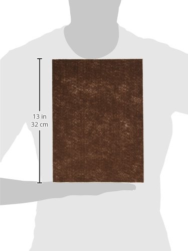 Kunin Rainbow Classic Felt 9"X12"-Walnut Brown 24 per pack
