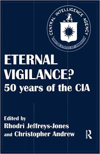 Amazon Eternal Vigilance 50 Years Of The Cia Studies In Intelligence Andrew Christopher Jeffreys Jones Rhodri National International Security