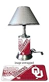 Oklahoma Sooners Lamp with chrome shade