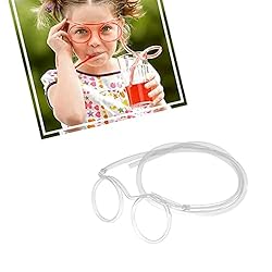 Funny straw Glasses Flexible Drinking Straw Novelty