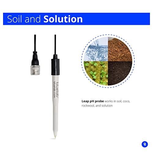 Bluelab PROBPHLEAP Leap pH Probe in Water and Soil, Replacement Probe