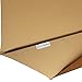 Le Papillon 9Ft Outdoor Half Round Patio Umbrella Wall Balcony Door with Crank, Beige