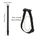Pack of 2 Add-A-Bag Luggage Strap, Baggage Suitcase Adjustable Belt Straps Travel Accessories Attachment - Connect Your Three Luggages Together, Black