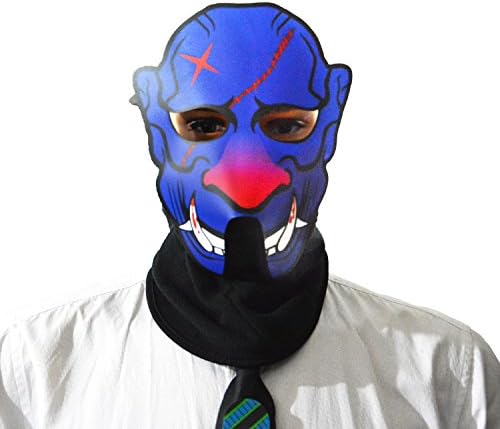 YIYIDANGSHI olorful LED Voice Control Luminous Mask Flashing Luminous Glow Masquerade for Birthday Glowing Party Nightlife