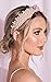 Makone 6 Pcs Headbands for Women, Knotted Headbands Pearl Headband Wide Top Knot Turban Hair Bands, Vintage Velvet Fashion Hair Accessories for Women and Girls