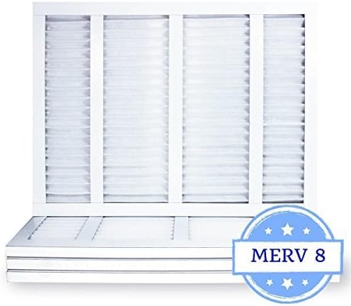 16-3/8x21-1/2x1 Air Filter, Pleated, MERV 8 (Case of 4) Fits Listed Models of Carrier, Bryant &amp; Payne