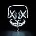 Halloween Costume Festival Parties Scary Mask LED Light Up Masks Black and Red