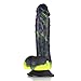 Louviva Colorful Camouflage Dildo, 8