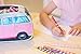 VW Volkswagen T1 Camper Van Pencil Case - Pink - Multiple Color Options Available