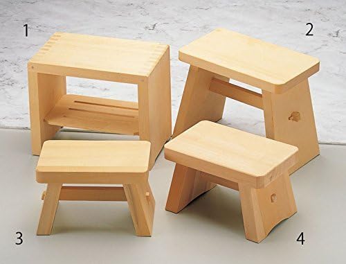 japanese wooden bath stool