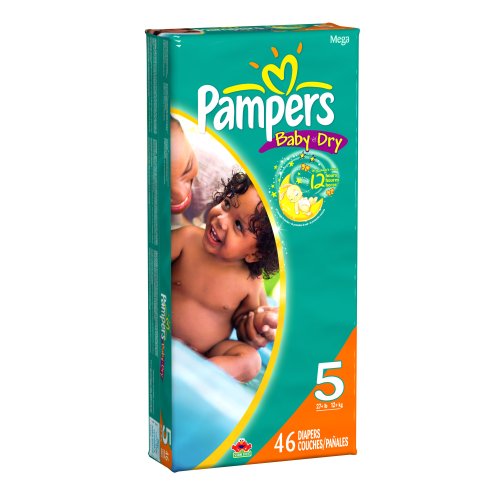 pampers baby dry 5 megapack