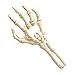 Design Toscano Skeleton Hand of Destiny Sculptural Bottle Opener, Single, Faux Bone Finish Twin