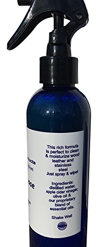 Home Prep Natural multi purpose polish, stainless steel moisturizing cleaner, wood polish, leather conditioning cleaner