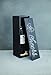 Twine Marketplace Single Bottle Chalkboard Wine Box