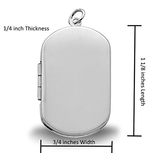 Plated Army Mom Portrait Dog Tag