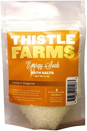 Thistle Farms Essential Oil Bath Salts (3, Energy Soak (Lemon &amp; Tangerine))