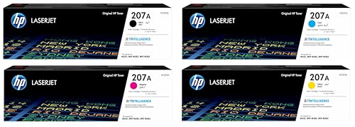 HP 207A 4er Pack Original Tonerkartuschen (W2210A W2211A W2212A W2213A) Color LaserJet PRO M255 M282 M283