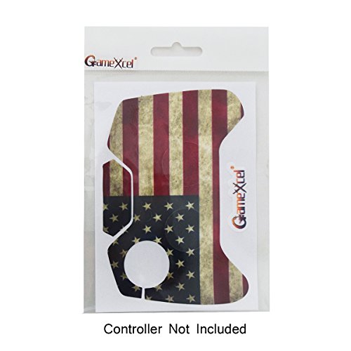 Skins Stickers for Xbox One Games Controller - Custom Orginal Xbox 1 Remote Controller Wireless Protective Decals Covers - High Gloss Protector Accessories - Battle Torn Stripe