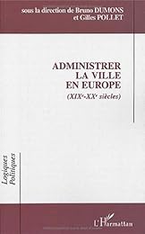 Administrer la ville en Europe