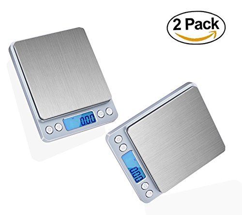 Digital Food Scale, SKYROKU High-precision Kitchen Scale Multifunction Digital Pocket Scale with LCD Display (2)