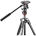 Manfrotto MVKBFR-LIVEUS Lightweight, Travel Friendly Be Free Fluid Video Kit, Black