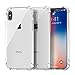 Cambond iPhone X Case, Crystal Clear Soft TPU [3 Pack] iPhone X Bumper Air Cushion Slim Fit Flexible Cover Wireless Charging Scratch Resistant for Apple iPhone X (2017) Transparent