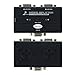 VGA Splitters 1 in 2 Out Ports 450MHz with ON/Off Button for Video Monitor Devices