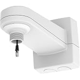 Axis&lrm; 5507-641 Model T91H61 Indoor/Outdoor Wall Mount, White; Room for Connectivity Devices, Midspans and Service Loop; Built-in RJ45 Cable with Connector; 66 Lb Load Capacity