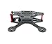 Usmile 90mm Micro Carbon Fiber Quadcopter Frame Kit Mini quad fpv quad quadcopter suit for 1104 7500KV brushless motor 50mm props