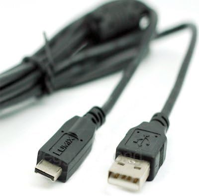 DragonTrading, Replacement Compatible with Panasonic Lumix DMC-TS2 DMC-TZ6 DMC-TZ7 DMC-TZ9 DMC-TZ10 USB Cable
