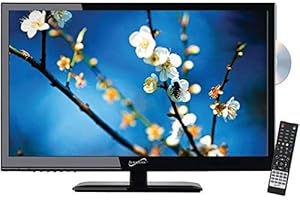 Supersonic Sc-2412 24 1080p Led Tv/dvd Combination, Ac/dc Compatible With Rv/boat