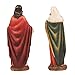 Juvale Religious Statues - Virgin Mother Mary Figurine and Jesus Christ Figurines