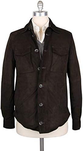 New Luigi Borrelli Dark Brown Jacket 40/50