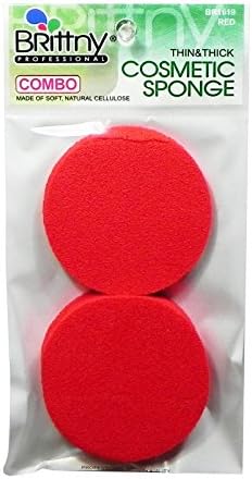 BR C/SPONGE RUBBER RED 2PC/PK BR1619
