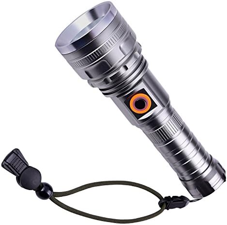 YAOMING High-Powered LED Flashlight YM-1 Mid Size,Water Resistant, Handheld Light with 2 Modes - Best High Lumen Camping, Outdoor, Emergency Flashlights