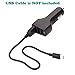 36W 4.8Amp 3-Port USB Rapid Car Charger with Smart Detect for Amazon Kindle, DX, Fire, Fire HD 6, HD 7 8 10 - Fire HD 8.9, HD8, HD10, Kids Edition - Kindle Fire HDX, HDX 7, HDX 8.9