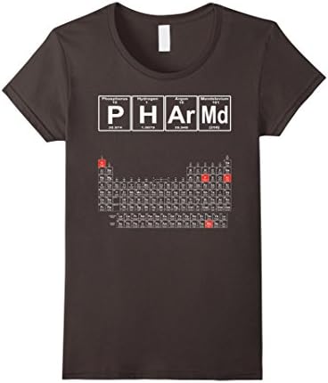 Women's PharmD T-shirt - Pharmacy Graduate - Pharmacy School Gift Medium Asphalt