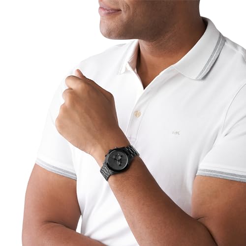 Michael Kors Oversized Slim Runway Men's Watch, Stainless Steel Watch for Men