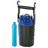 Igloo Proformance(Tm) 1 Quart with Freeze Stick, Black/Majestic Blue/Black, 32 oz/1 Quart