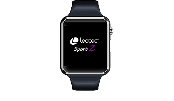 LEOTEC - Smartwatch Sport Z, color Negro : Amazon.es: Coche y moto