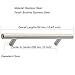 Gobrico Satin Nickel Cabinet Pulls 10 inch Hole Centers, Brushed Nickel Cabinet Hardware Euro T Bar Stainless Steel Drawer Pulls Dresser Knobs-30 Pack