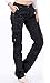 Chouyatou Women's Casual Loose Fit Camouflage Print Twill Cargo Pants