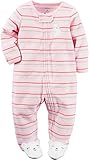 Carter's Baby Girls' Terry Sleep n Play Footie (Baby)