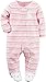 Carter's Baby Girls' Terry Sleep n Play Footie (Baby)