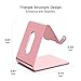 Aodh Phone Stand, Z1 Cell Phone Stand Holder, Cradle, Desktop Dock Accessories Compatible with iPhone XR XS X 8 7 6s 6 and Plus, 5s 5, Samsung, LG, and All Smartphones (Rose Gold)