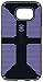 Speck Products CandyShell Grip Case for Samsung Galaxy S6 - Retail Packaging - Charcoal Grey/Wisteria Purple