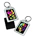 Melissa & Doug Scratch Art Key Chain Party Pack Activity Kit - 6 Key Chains