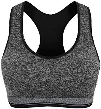 Galani®Padded Sports Bra for Women Sports Gym Yoga Dancing Workout Aerobic Running Jogging Cotton Padded Bra Free Size (30 to 36) (Removable Pad)